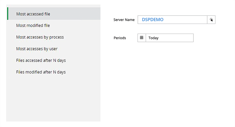 track file access trends