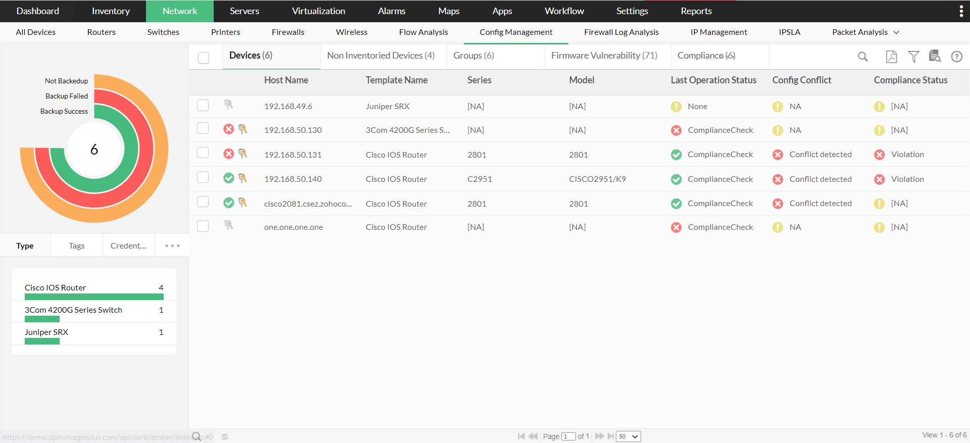 Network Operations Management Software - ManageEngine OpManager Plus