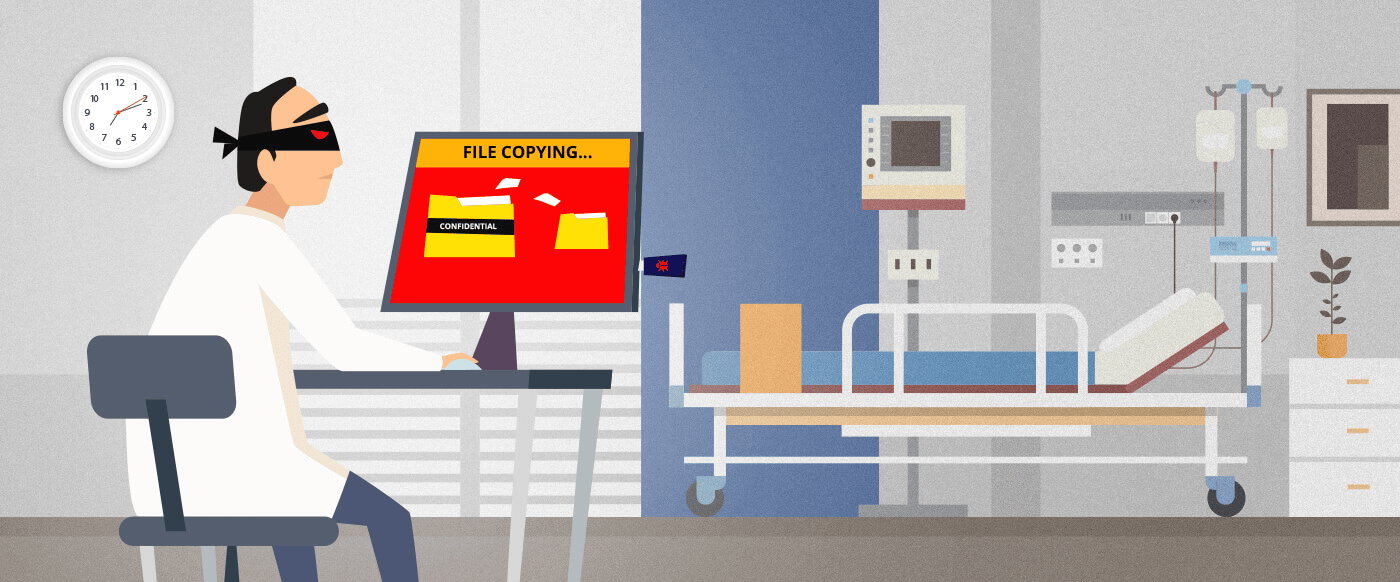 UEBA in healthcare use case: Identifying sensitive patient data exfiltration